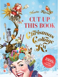 Christmas Collage Kit - Cut Up This Book - Maria Rivans