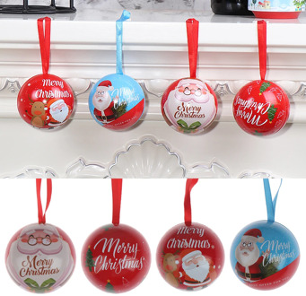 Christmas Decor Ball Candy Box Christmas Children Gifts Christmas Party Favors Christmas Tree Decor Candy Bag Birthday Decor