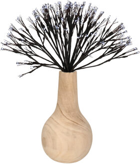 Christmas Decoration hangende verlichte bol -45 cm -464 leds- helder wit - kerstverlichting figuur Zwart