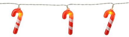 Christmas Decoration zuurstokken verlichting - lichtsnoer - 135 cm - Lichtsnoeren