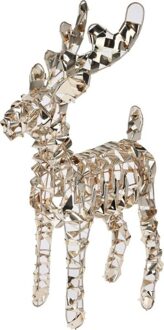 Christmas Decorations Verlicht figuur - rendier - 37 cm - LED - kerstverlichting figuur Goudkleurig