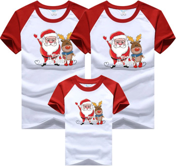Christmas Family Outfits Dad Mom and Me Father Mother Daughter Son Christmas New Year T-shirts Outfits Family Matching Clothes