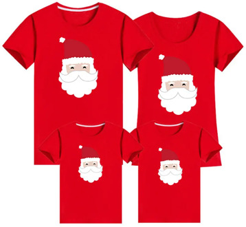Christmas New Year Family Look T-Shirt Clothing Family Matching Outfits Clothes Mother Daughter Father Son Mommy and Me Shirt