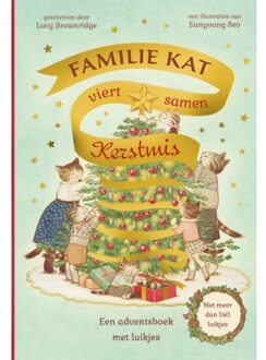 Christofoor, Uitgeverij Familie Kat Viert Samen Kerstmis - Familie Kat - Lucy Brownridge