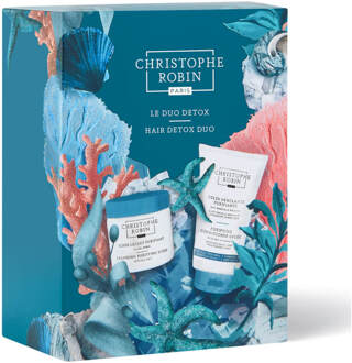 Christophe Robin Cleansing Scalp Scrub Home & Away Duo