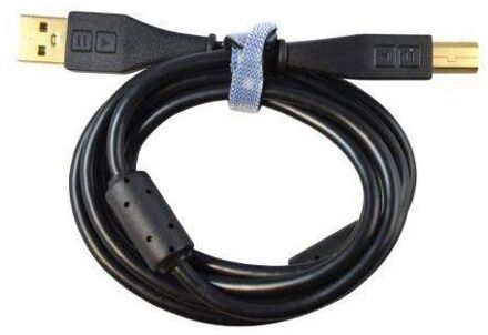 Chroma Cable Rechte USB-kabel 1,5m Zwart