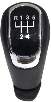 Chrome Auto Shift Pookknop Hendel Gaitor Boot Cover Voor Skoda Rapid Auto Accessoires 5 speed knob