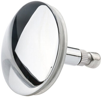 Chrome Bad Wastafel Drain Stopper Plug Badkamer Bad Plug Bad Drain Silver