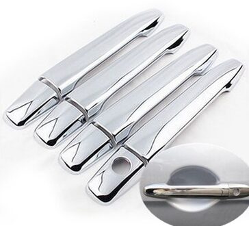 Chrome Deurgreep Cover Voor Mitsubishi Outlander Lancer Auto Accessoires