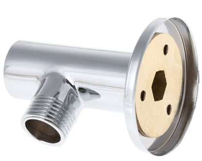 Chrome Douche Arm Flens Houder Messing Slang Connector Muur Zuignap Wall Mount