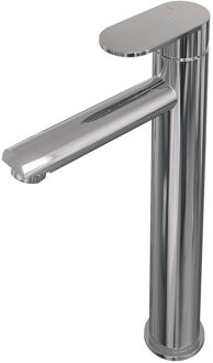 Chrome Edition wastafelmengkraan verhoogd met type HD3 greep opbouw ColdStart gepolijst chroom