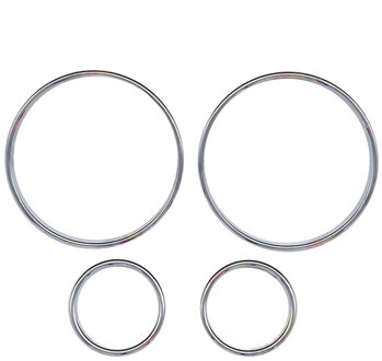 Chrome Styling Dashboard Gauge Ring Set Voor Bmw E38 E39 E53