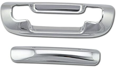 Chrome Trunk Achterklep Deurgreep Cover Voor 1999-2004 Jeep Grand Cherokee