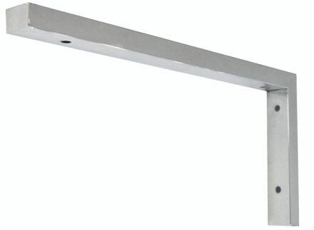 Chroom L- Supportbeugel 46X22 Aqua Splash