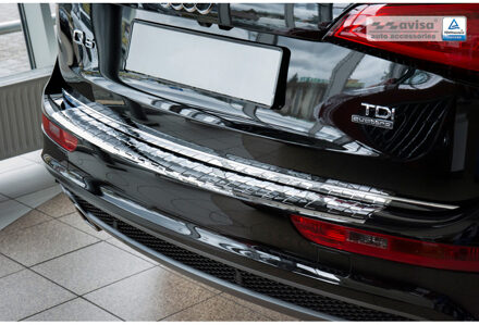 Chroom RVS Achterbumperprotector passend voor Audi Q5...