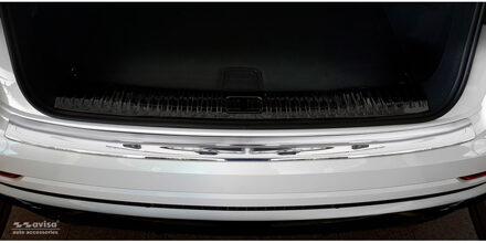 Chroom RVS Achterbumperprotector passend voor Audi Q8 2018-...