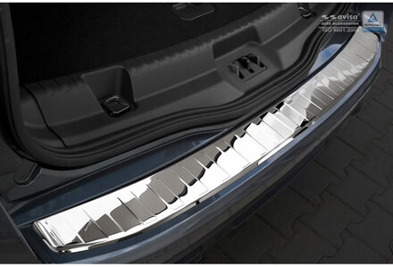 Chroom RVS Achterbumperprotector passend voor Ford S-Max II...