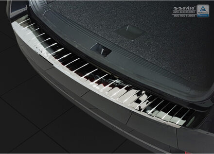 Chroom RVS Achterbumperprotector passend voor Skoda Octavia...