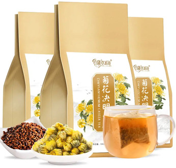 Chrysanthemum Cassia Seed Tea Medlar Honeysuckle Burdock Root Tea Body-Care Tea Bag Hangover