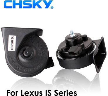 CHSKY Claxon Slak soort Hoorn Voor Lexus IS 250 2006 te NU 12 V Loudness 110-129db Auto Hoorn Lange Levensduur Hoge Lage Claxon
