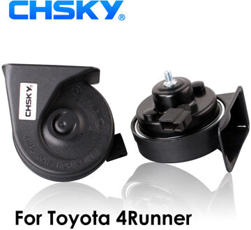 CHSKY Claxon Slak soort Hoorn Voor Toyota 4 Runner 2002 te NU 12 V Loudness 110-129db Auto Hoorn Lange Levensduur Hoge Lage claxon 2009-NOW (N280)