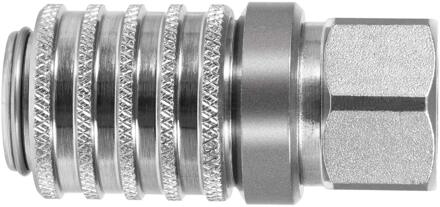 Chuang Qian PD242 Serie Pd Staal Test Poort 1/8 "Body Size, 1/4"-18 Nptf Draad, 2.12 "Lengte