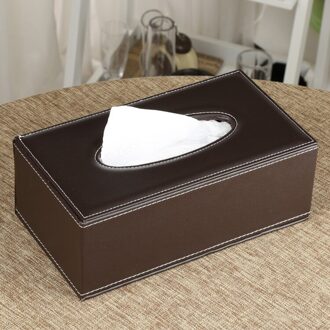Chuban Huishoudelijke Tissue Dozen Auto Leer Kartonnen Restaurant Servet Doos Creatieve Thuis Pu Tissue Doos Tissue Box C249 A002