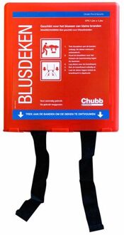 Chubb Blusdeken 1.1 x 1.1 m Rood