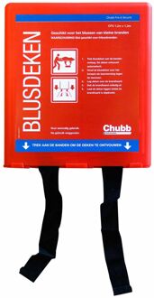 Chubb Blusdeken 1.1 x 1.1 m Rood