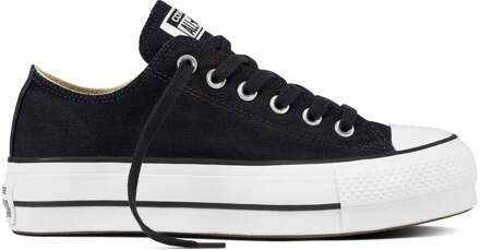 Chuck Taylor All Star Lift Ox Lage sneakers - Dames - Zwart - Maat 37