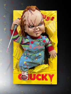Chucky (Child´s Play) Wall Sculpture 1/1 Bride of Chucky 43 x 46 x 76 cm