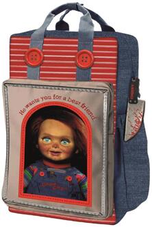 Chucky Faux Leather Casual Fashion Backpack