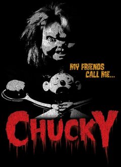 Chucky My Friends Call Me Men T'Shirt Black - L