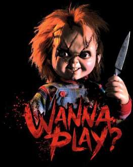 Chucky Wanna Play? Dames trui - Zwart - 3XL