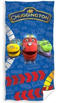 Chuggington Badlaken 3 Treinen Blauw 140 X 70 Cm