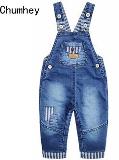 Chumhey 0-3T Baby Meisjes Overalls Borduurwerk Zachte Katoenen Denim Peuter Bib Jarretel Jeans Broek Kinderkleding Bebe kleding 12-18M