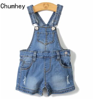 Chumhey 0-3T Kids Overalls Zomer Jongens Meisjes Denim Shorts Jeans Tollder Rompertjes Kinderkleding Bebe Jumpsuit Kind kleding 12-18M