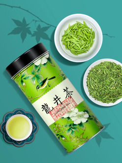 Chun'an Tea Green Tea 2020 New Tea Spring Tea Mingqian Longjing Tea Bulk Canned Fragrant Longjing 50G
