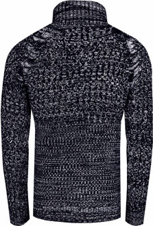 Chunky coltrui aan de zijkant Marineblauw - L