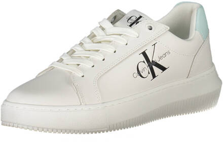 Chunky Laceup Sneakers Calvin Klein , White , Dames - 40 Eu,37 Eu,39 EU