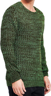 Chunky neon trui Groen - XL