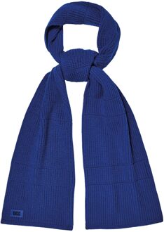 Chunky Rib Knit Sjaal Heren blauw - 1-SIZE