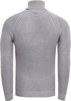 Chunky Slim Fit Coltrui - maat 3XL Grijs
