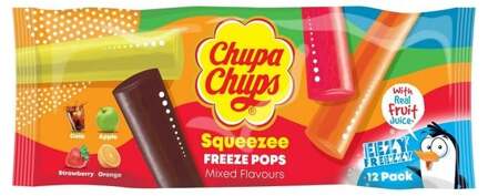 Chupa Chups Chupa Chups - Freeze Pops Mixed Flavours 12-Pack