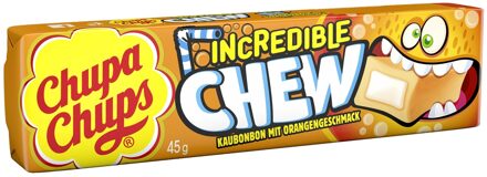 Chupa Chups Chupa Chups - Incredible Chew Orange 45 Gram