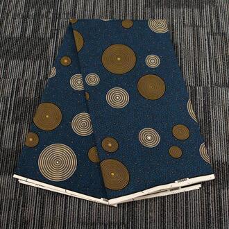 Chzimade 1Yard 100% Polyester Afrikaanse Wax Prints Stof Kleurrijke Cirkel Afrikaanse Ankara Stof Voor Vrouwen Jurk Maken Ambachten