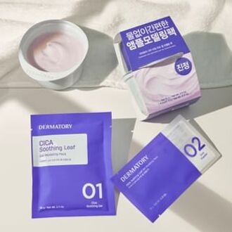 Cica Soothing Leaf Gel Modeling Pack 4 pcs