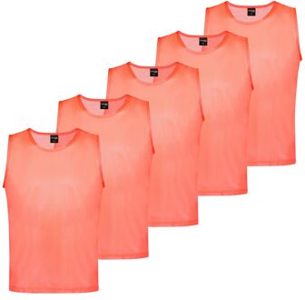 Ciclón Sports Training Bib (5-Pack) oranje - L-XL