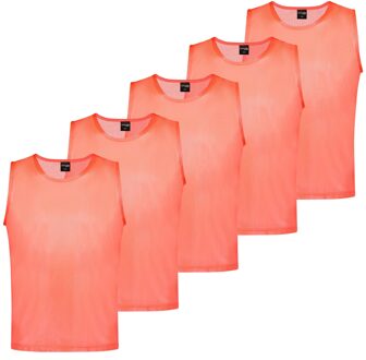 Ciclón Sports Training Bib (5-Pack) oranje - S-M