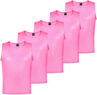 Ciclón Sports Training Bib (5-Pack) roze - 164-176
